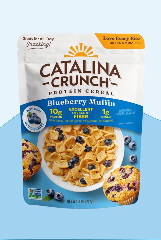 Blueberry Muffin with Blueberries Cereal - Daily Pick