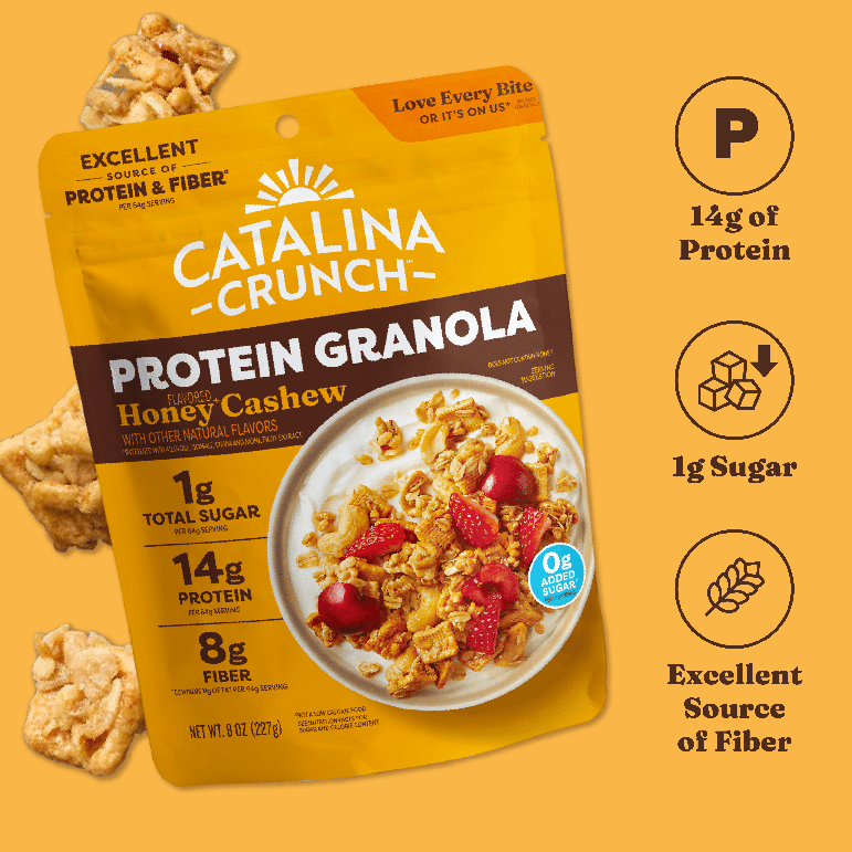 Honey Cashew Granola - Active Ready