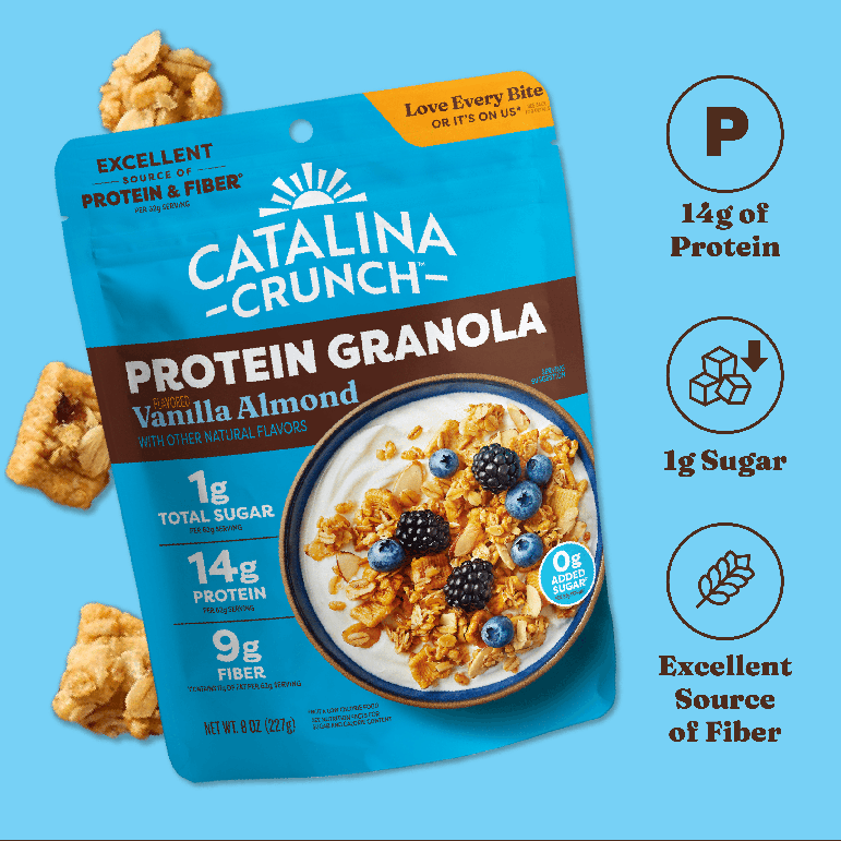 Vanilla Almond Granola - Bright Touch