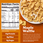 Maple Waffle Cereal - Fresh Ready