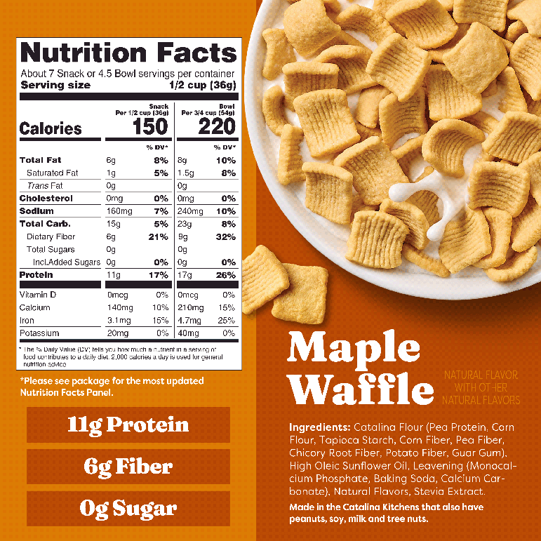 Maple Waffle Cereal - Fresh Ready