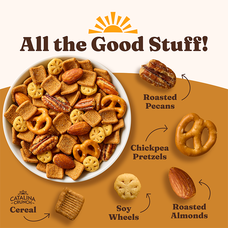 Honey Mustard Snack Mix - Clean Style