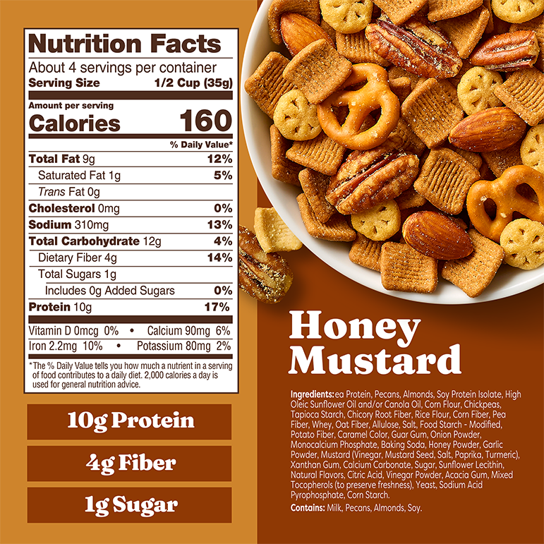 Honey Mustard Snack Mix - Clean Style