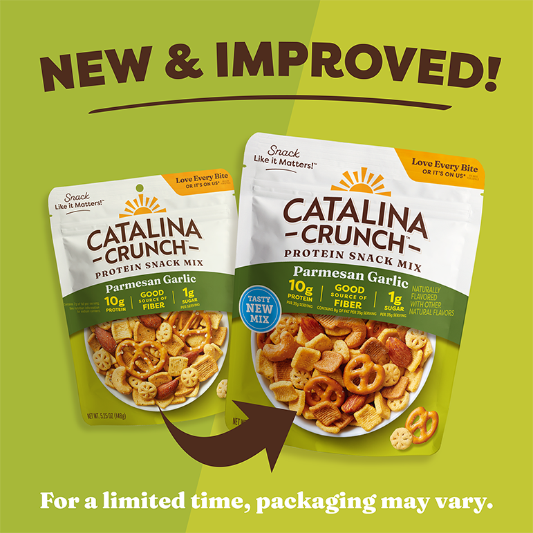 Parmesan Garlic Snack Mix - Modern Ready