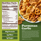 Parmesan Garlic Snack Mix - Modern Ready