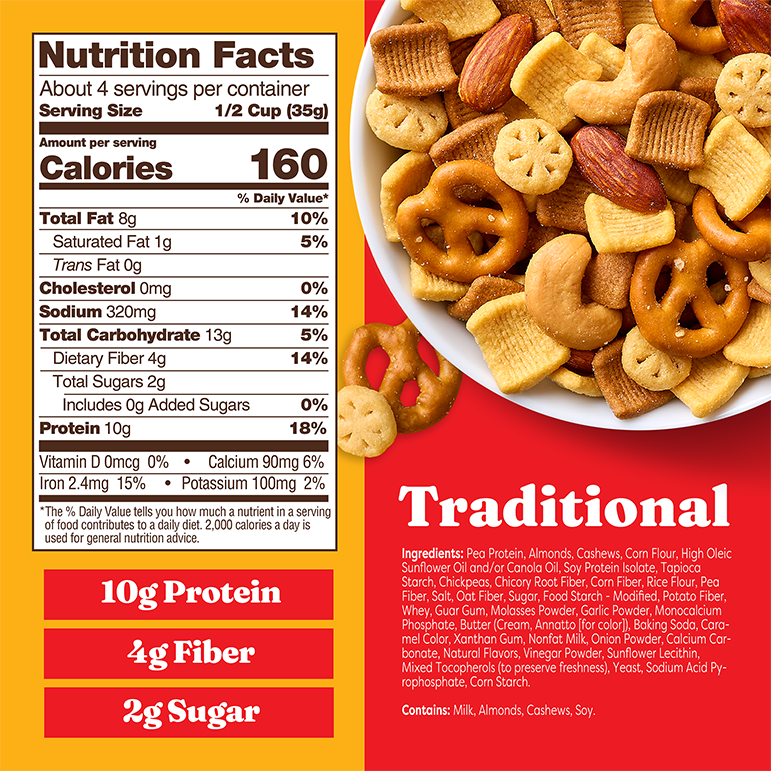 Traditional Snack Mix - Fresh Ready