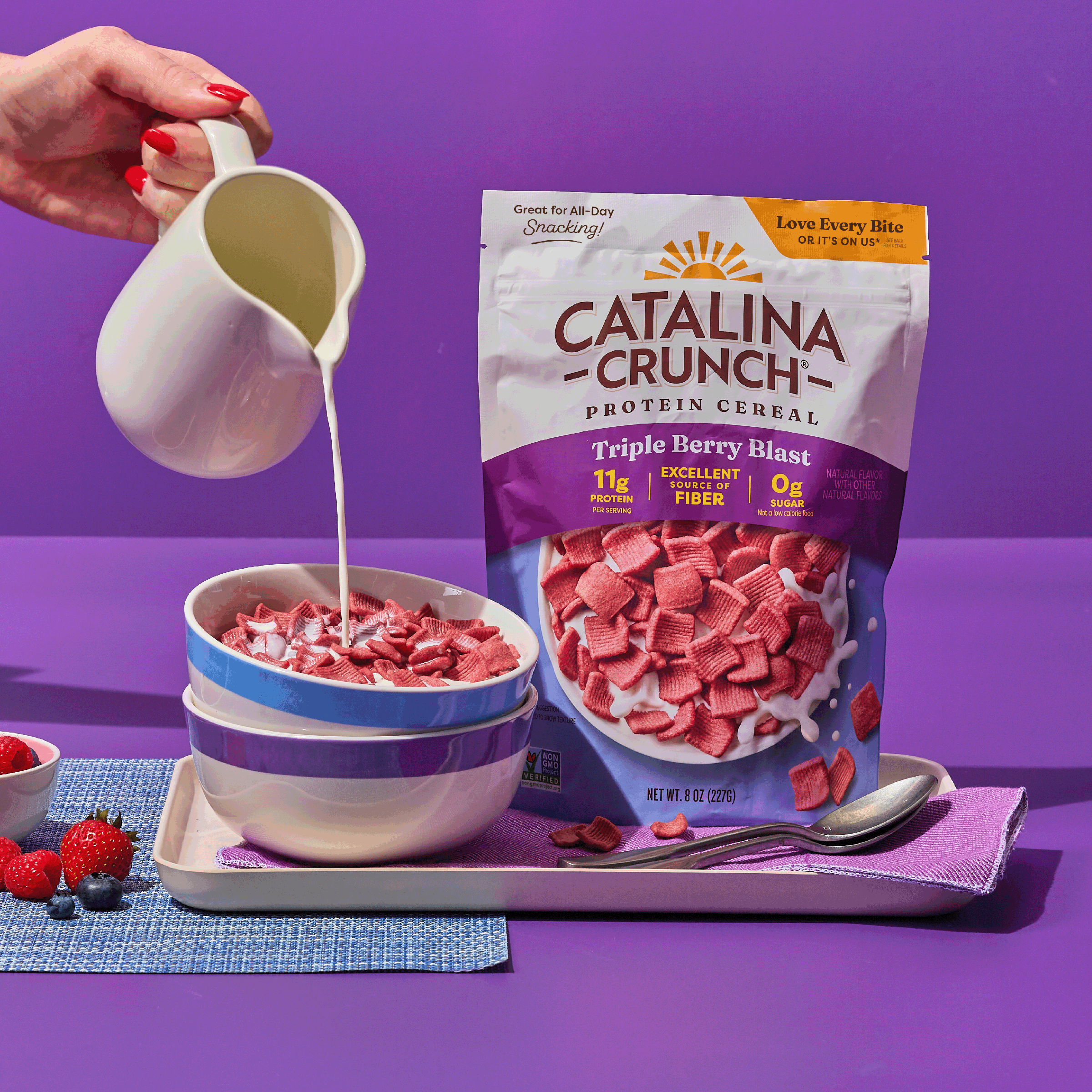 Triple Berry Blast Cereal - Fresh Notes