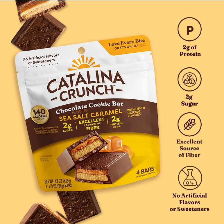 Sea Salt Caramel Chocolate Cookie Bars - Easy Choice