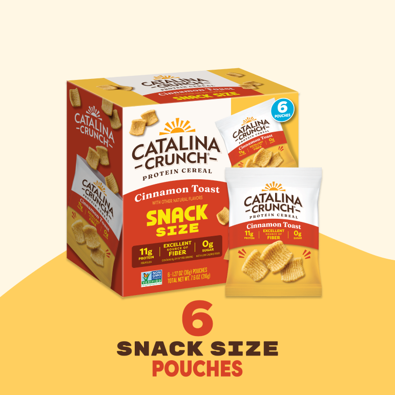 Cinnamon Toast Snack Size Cereal Multipack - Curated Complete Multipack Assortment